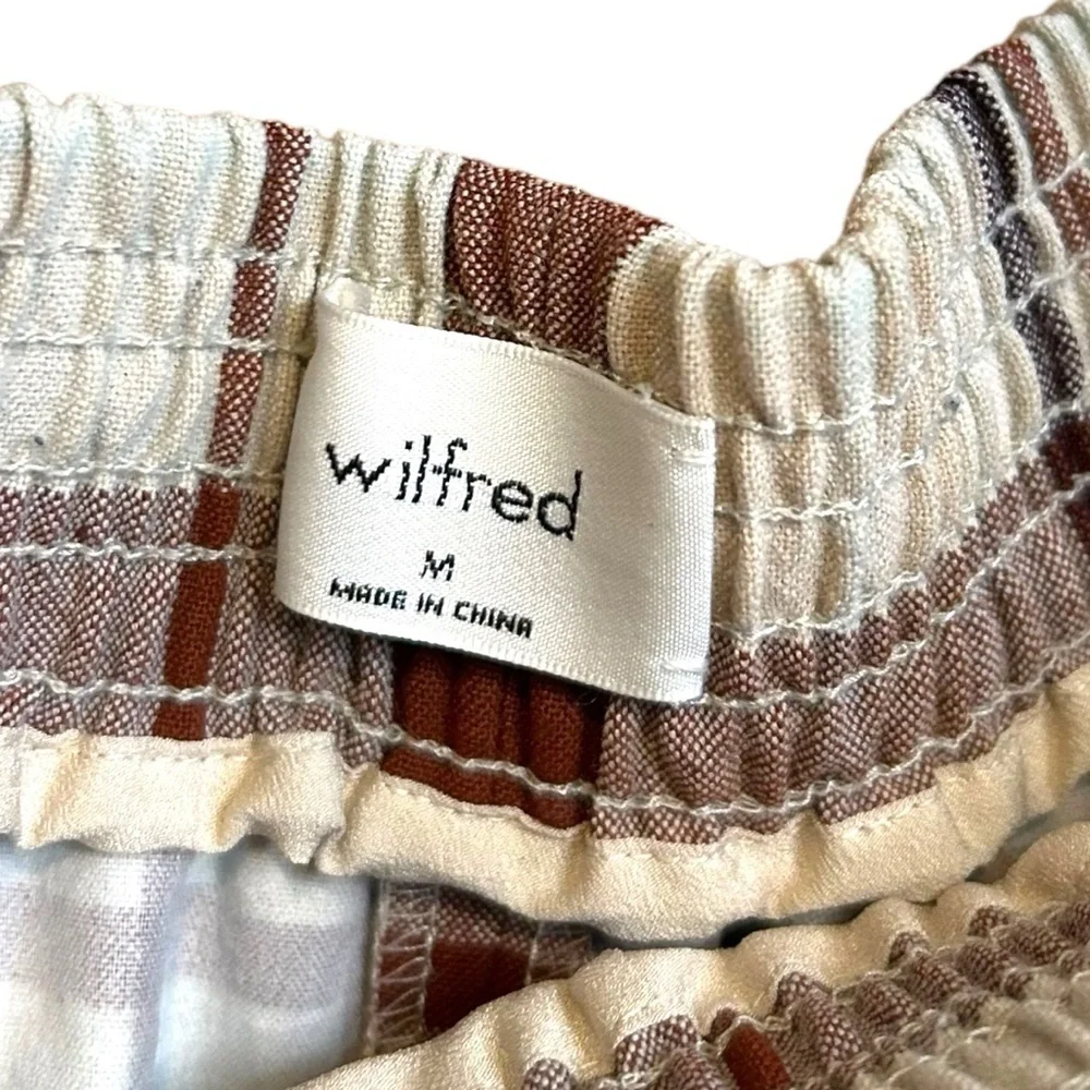 Aritzia Wilfred Soleste Pants- High Waisted Drawstring Pant - Picture 11 of 16